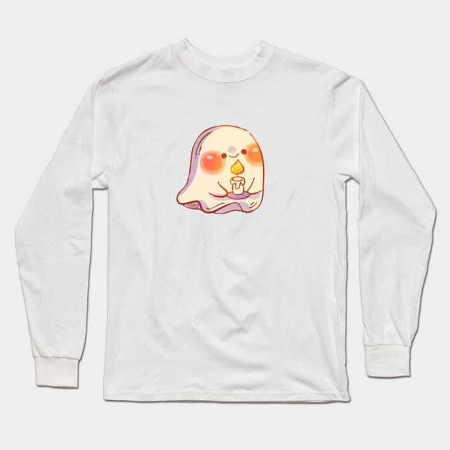 Fantasma Blanquito - Velita Long Sleeve T-Shirt by erikaibaceta